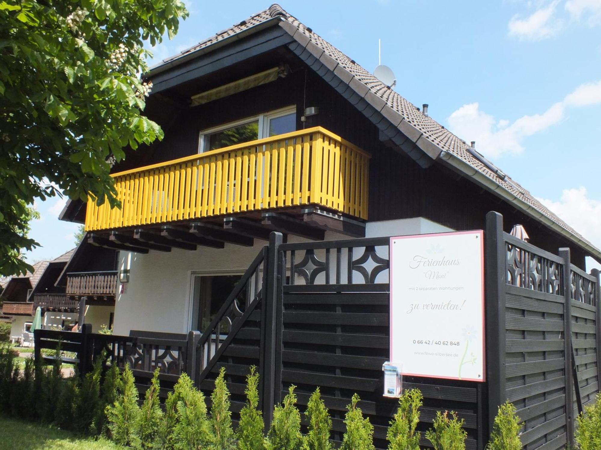 Ferienhaus Moni Mit 2 Separaten Wohnungen Am Silbersee Frielendorf Eksteriør bilde