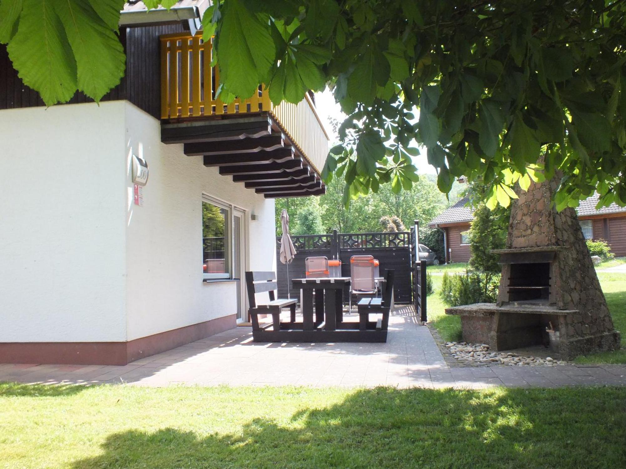 Ferienhaus Moni Mit 2 Separaten Wohnungen Am Silbersee Frielendorf Eksteriør bilde